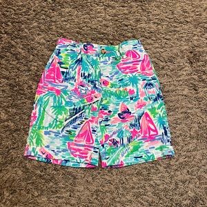 Lilly Pulitzer NWOT Boys Beaumont Shorts Size 3
